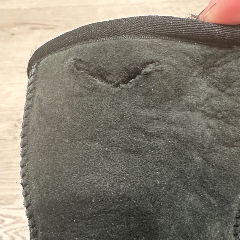 UGG Classic Tall II Genuine Shearling Lined Black Boots - Picture 10 of 10
